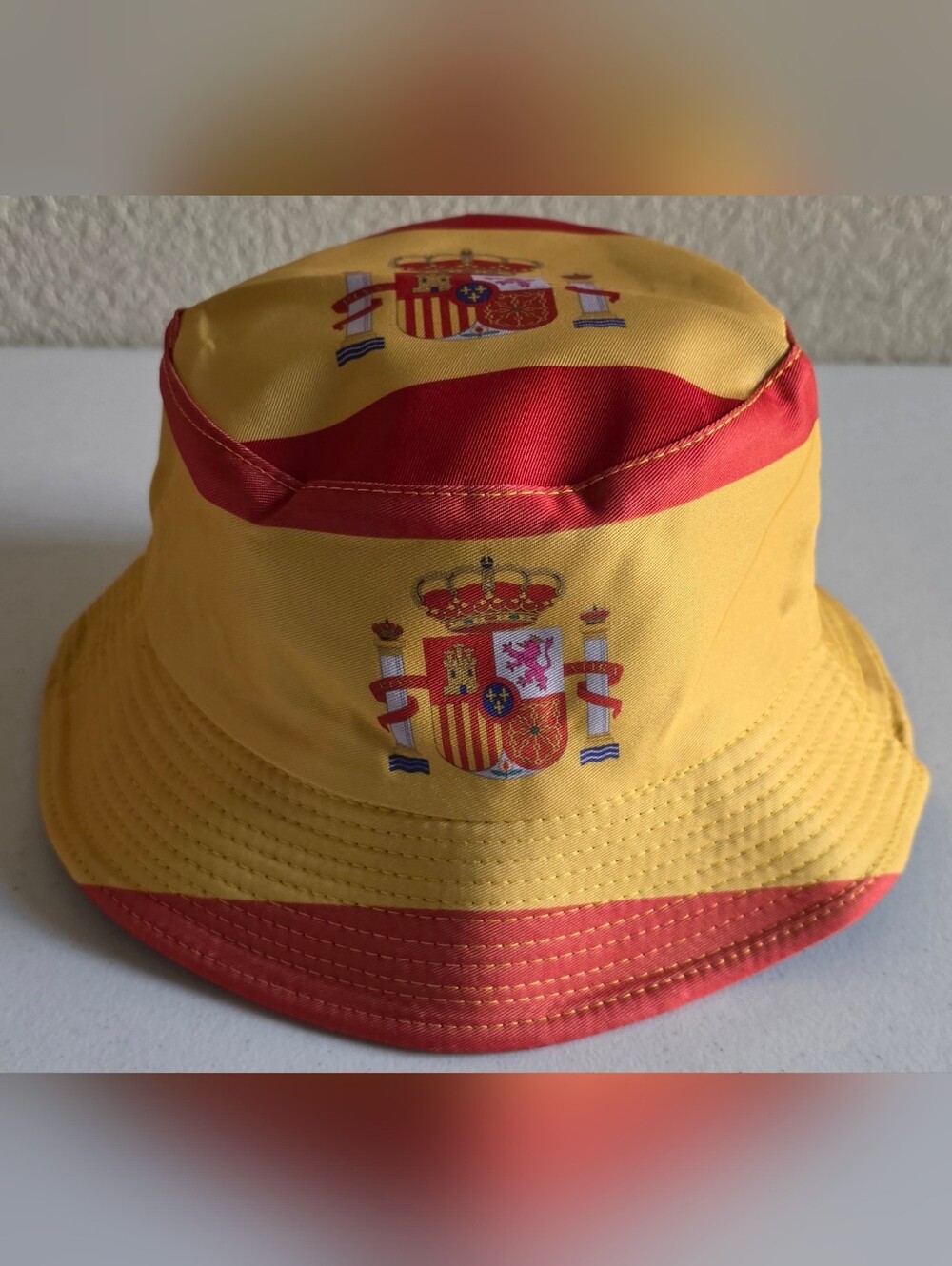 SPAIN España 2026 World Cup unisex bucket hat one size gorro talla adulto - Picture 2 of 2
